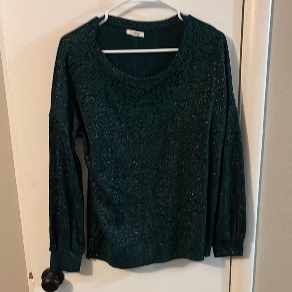 Maurices Forest Green Knit Top